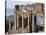 Greek Theatre, View of Giardini Naxos, Taormina, Sicily, Italy, Mediterranean, Europe-Martin Child-Stretched Canvas