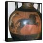 Greek Vase Depicting a Chariot, C5th-6th Century Bc-null-Framed Stretched Canvas