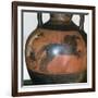 Greek Vase Depicting a Chariot, C5th-6th Century Bc-null-Framed Photographic Print