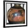 Greek Vase Depicting a Chariot, C5th-6th Century Bc-null-Framed Photographic Print