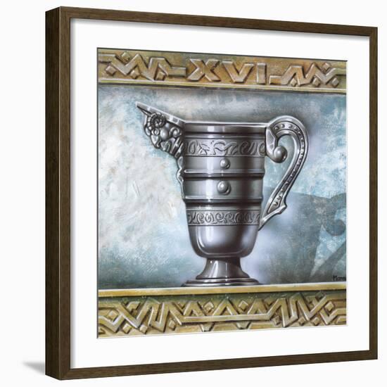 Greek Vase II-Manso-Framed Art Print