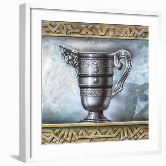 Greek Vase II-Manso-Framed Art Print