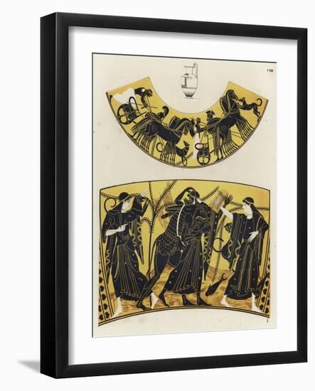 Greek Vase Painting-null-Framed Giclee Print