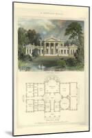 Greek Villa-Richard Brown-Mounted Art Print