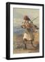 Greek Warrior, 1861-Carl Haag-Framed Giclee Print