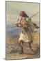 Greek Warrior, 1861-Carl Haag-Mounted Giclee Print