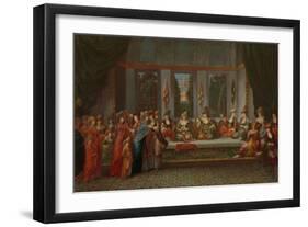 Greek Wedding, c.1720-37-Jean Baptiste Vanmour-Framed Giclee Print