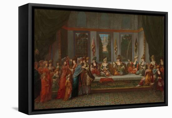 Greek Wedding, c.1720-37-Jean Baptiste Vanmour-Framed Stretched Canvas