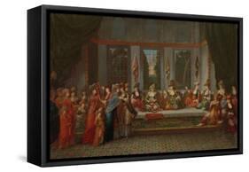 Greek Wedding, c.1720-37-Jean Baptiste Vanmour-Framed Stretched Canvas