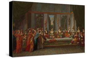 Greek Wedding, c.1720-37-Jean Baptiste Vanmour-Stretched Canvas