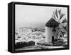 Greek Windmill-null-Framed Stretched Canvas