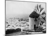 Greek Windmill-null-Mounted Photographic Print