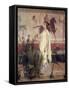 Greek Woman, 1869-Sir Lawrence Alma-Tadema-Framed Stretched Canvas