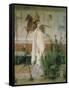 Greek Woman-Sir Lawrence Alma-Tadema-Framed Stretched Canvas