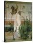 Greek Woman-Sir Lawrence Alma-Tadema-Stretched Canvas