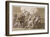 Greeks and Trojans Fight over the Body of Patroclus, Plate 34, Le Costume Ancien ou Moderne-Pelagio Palagi-Framed Giclee Print