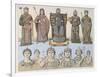 Greeks of Constantinople-null-Framed Giclee Print