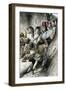 Greeks under Leonidas Holding Off the Persian Invasion at Thermopylae, 480 Bc-null-Framed Giclee Print