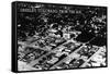 Greeley, Colorado - Aerial-Lantern Press-Framed Stretched Canvas