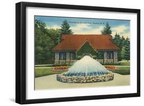 Greeley Park, Nashua, New Hampshire-null-Framed Art Print