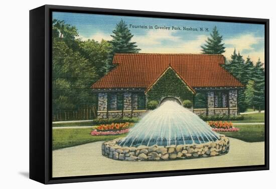 Greeley Park, Nashua, New Hampshire-null-Framed Stretched Canvas