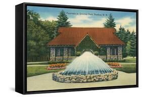 Greeley Park, Nashua, New Hampshire-null-Framed Stretched Canvas