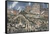 Greely Square, N. Y. C. , Ca. 1896-Stanton Manolakas-Framed Stretched Canvas