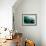 Green Abstract, 2021, (digital)-Scott J. Davis-Framed Giclee Print displayed on a wall