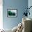 Green Abstract, 2021, (digital)-Scott J. Davis-Framed Giclee Print displayed on a wall