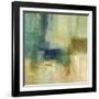 Green Abstract-Simon Addyman-Framed Art Print
