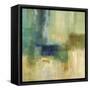 Green Abstract-Simon Addyman-Framed Stretched Canvas