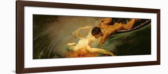 Green Abyss, 1862-Giulio Aristide Sartorio-Framed Giclee Print