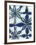 Green and Blue Shibori I-Elizabeth Medley-Framed Art Print