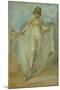 Green and Blue: the Dancer, C.1893-James Abbott McNeill Whistler-Mounted Giclee Print