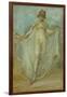 Green and Blue: the Dancer, C.1893-James Abbott McNeill Whistler-Framed Giclee Print