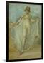 Green and Blue: the Dancer, C.1893-James Abbott McNeill Whistler-Framed Giclee Print