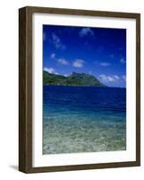 Green and Blue Waters, Verdant Hills-Barry Winiker-Framed Photographic Print