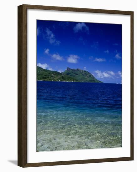 Green and Blue Waters, Verdant Hills-Barry Winiker-Framed Photographic Print