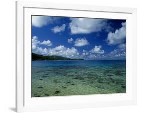 Green and Blue Waters, Verdant Hills-Barry Winiker-Framed Photographic Print