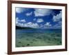 Green and Blue Waters, Verdant Hills-Barry Winiker-Framed Photographic Print