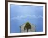 Green and Blue-Trent Foltz-Framed Art Print