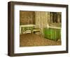 Green and Gold Lacquer Furniture in the State Bedchamber at Nostell Priory, Yorkshire-Thomas Chippendale-Framed Giclee Print