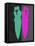 Green and Purple Kiss-Felix Podgurski-Framed Stretched Canvas