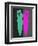 Green and Purple Kiss-Felix Podgurski-Framed Art Print