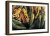 Green and Ripe Plantains, 2009-Pedro Diego Alvarado-Framed Premium Giclee Print