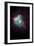 Green and Violet Amazing Fireworks Isolated in Dark Background-lucky-photographer-Framed Photographic Print