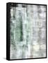 Green and White Abstract Art Painting-T30Gallery-Framed Stretched Canvas