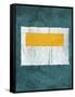 Green and Yellow Abstract Theme 4-NaxArt-Framed Stretched Canvas