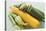 Green and Yellow Courgettes with Courgette Flowers-Eising Studio - Food Photo and Video-Stretched Canvas