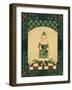 Green Antique Santa-Debbie McMaster-Framed Giclee Print